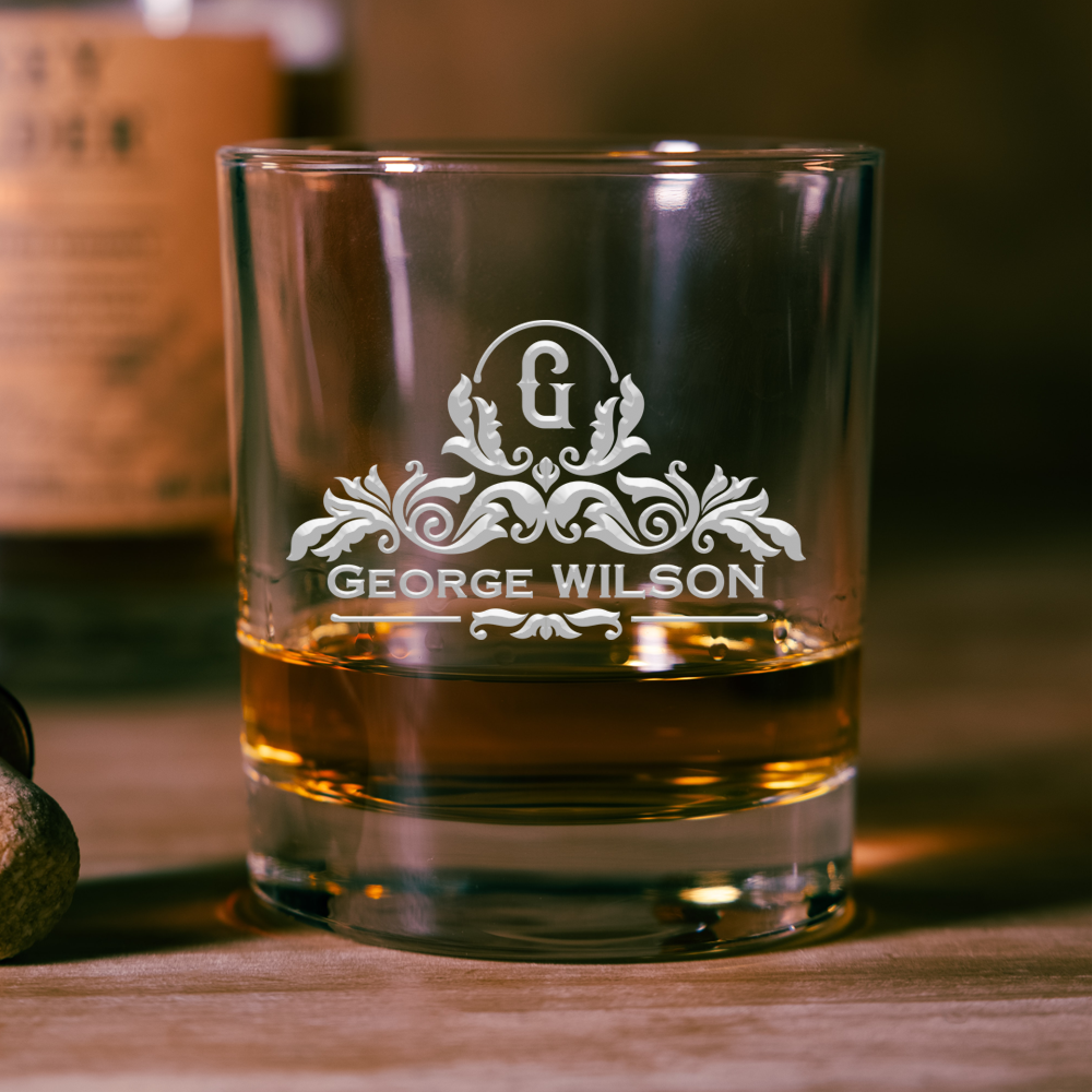 Shop Engraved Scotch Bourbon Whiskey Glass - Melbourne Engraving